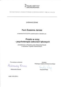 Zespół 5 balans psychoterapia