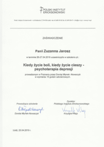 Zespół 3 balans psychoterapia