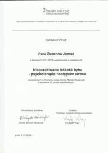 Zespół 7 balans psychoterapia