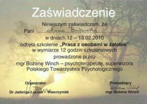Zespół 25 balans psychoterapia