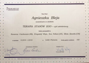 Zespół 19 balans psychoterapia